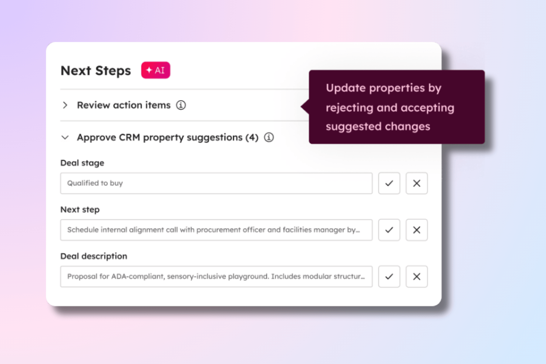 Smart Deal Progression