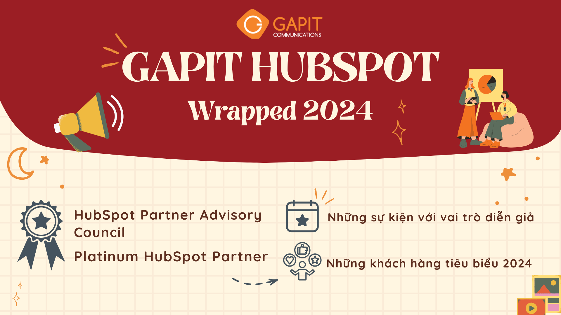 GAPIT HubSpot Wrapped 2024 - Tổng kết hành trình 2024 đầy tự hào